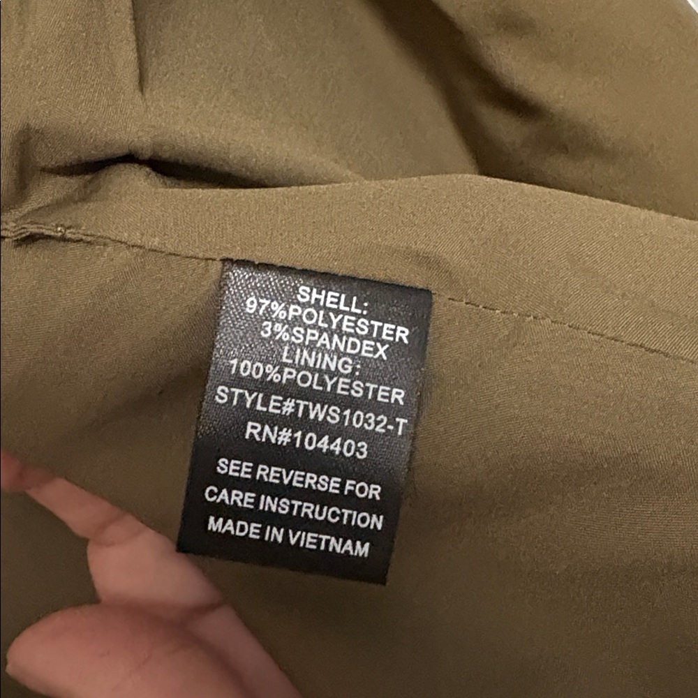 Studio By The Workshop Green Button Down Vest - image 6